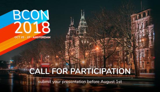 Blender Conference BCON 2018 Blender Conference BCON 2018