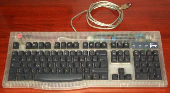 Macally iKey USB Keyboard for Macintosh