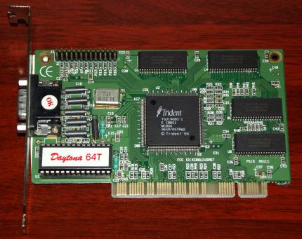Daytona 64T Trident TGUI9680-1 PCI 1994