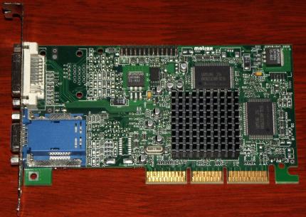 Matrox G450 G45+MDVA16D 16MB DVI AGP OEM 2000
