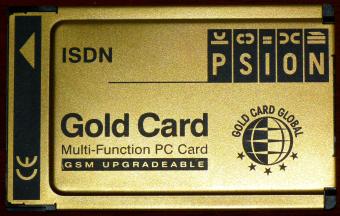 Psion ISDN Gold Card Multi-Function PC Card GSM Upgradeable