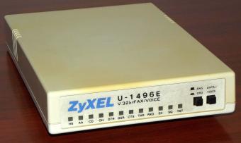 ZyXEL U-1496E V.32b/Fax/Voice Modem FCC-ID: I88U1496E