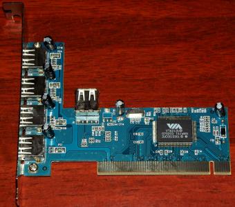5-Port USB PCI Karte VIA VT6212L