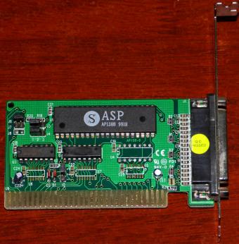 ASP AP138-S AP138B 9918 LPT Drucker/Printer Card ISA 1998