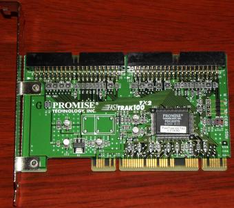 Promise FastTrack 100 TX2 PCI IDE Ultra-ATA Raid Controller 2001