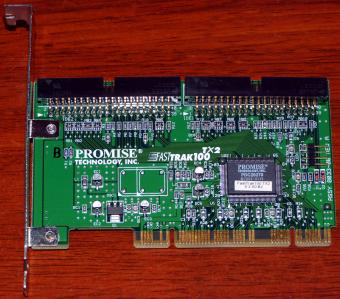 Promise FastTrack 100 TX2 IDE Ultra-ATA Raid Controller PDC20270 PCI 2001