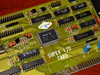 Super I/O Card HDD & Floppy Controller, GamePort, Parallel-Port, Acer M5105 ISA 1991