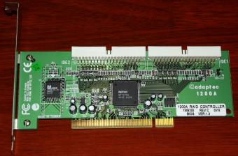 adaptec 1200A IDE Raid Controller HighPoint HPT370A PCI 2005