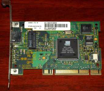3Com 3C905C TX-M PCI NIC 2000 2x
