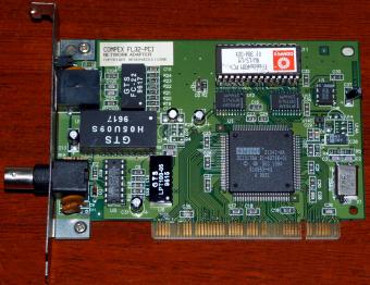 Compex FL32 PCI Network Adapter, FreedomROM PCI NW/LS/LM V1 30d-32k, digital 21041-AA DEC BNC NIC 1996