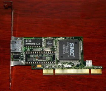 SMC 9432TX-F2 Chip 83C171A2QF PCI NIC 1997