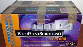 Creative Cambridge SoundWorks FPS1000 FourPointSurround Lautsprecher-Set in OVP 1999