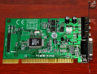 Terratec ProMedia TT1816-N V1.0 Analog Devices AD1816AJS Soundport 1998