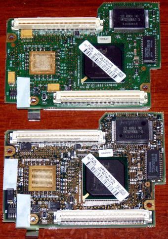 2x Compaq 233MHz Intel Mobile CPUs 247097-001 Rev. B MCE 290828-001 007441-000 007440-004 1997
