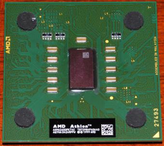 AMD Athlon 2600+ CPU (K7 Barton) AXMA2600FKT4C AQYHA 0424RPFW Socket-A (Socket 462) Malaysia 1999