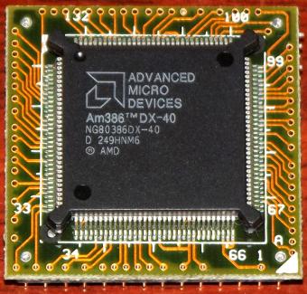 AMD Am386 DX-40 Sockel CPU