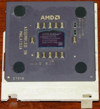 AMD Athlon 1000MHz CPU K7 (Thunderbird) A1000AMT3B im Socket-A (Socket 462) 2000