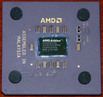 AMD Athlon 900MHz CPU K7 (Thunderbird) A0900AMT3B Socket-A (Socket 462) 2000