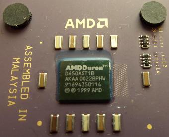 AMD Duron 650MHz CPU D650AST1B 1999