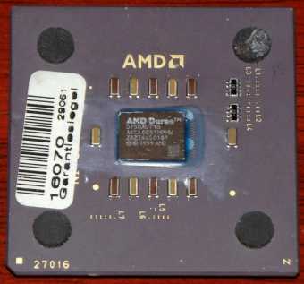 AMD Duron 750MHz CPU D750AUT1B 1999