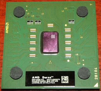 AMD Duron CPU DHD1600DLV1C 1999