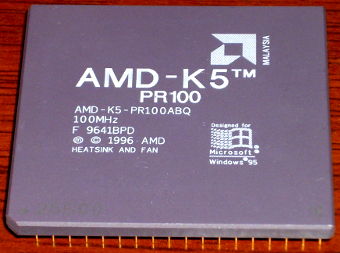 AMD K5 PR100 CPU 1996