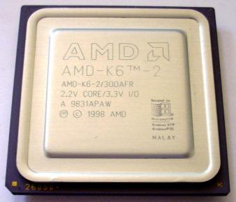 AMD K6-2 300AFR CPU 1998