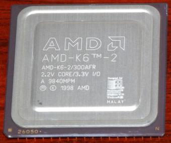 AMD K6-2 300MHz CPU 1998
