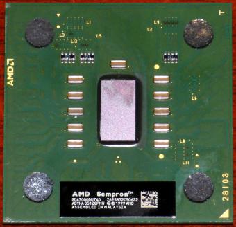 AMD Sempron 3000+ CPU SDA3000DUT4D (K7 Barton) Socket A (462) 1999