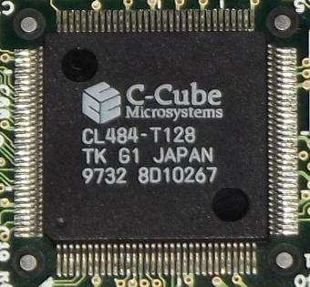 C-Cube Microsystems CL484-T128 Chip