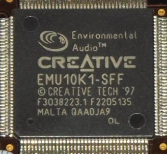 Creative EMU10K1-SFF SoundBlaster Live 5.1 Chipset 1997