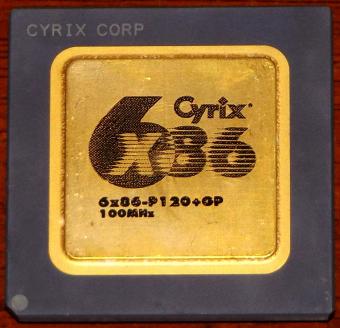 Cyrix 6x86-P120+GP 100MHz CPU USA 1995