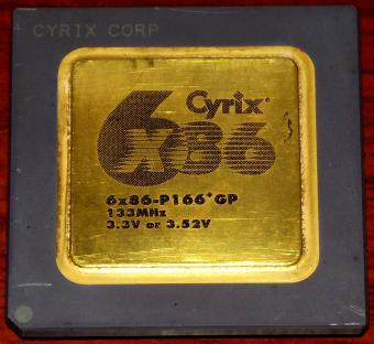 Cyrix 6x86 P166+GP CPU USA 1995