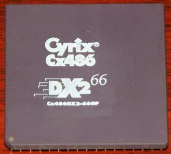 Cyrix Cx486-DX2 66MHz CPU Cx486DX2-660P USA 1993