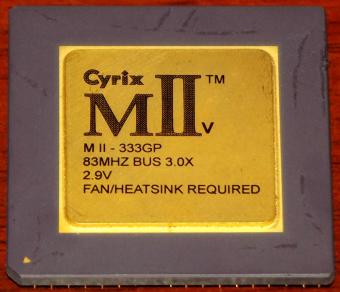 Cyrix M II 333GP (6x86MX) CPU