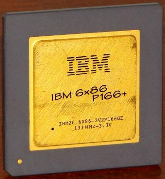 IBM 6x86 P166+ CPU IBM26 6x86-2V2P166GE 133MHz 3.3V Cyrix USA 1995