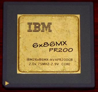 IBM 6x86 PR200 CPU IBM26x86MX-AVAPR200GB Cyrix USA 1995