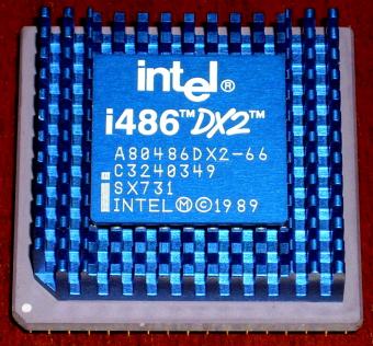 Intel 486 DX2-66 sSpec: SX731 CPU