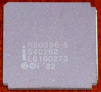 Intel 80286-8 & 6MHz CPUs 1982