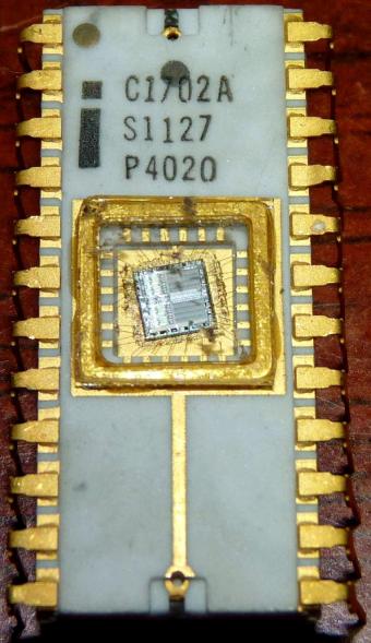 Intel C1702A EPROM IC 2-kbit white Ceramic 1971