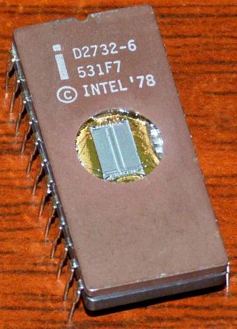 D2732-6 Eprom 531F7 Intel 1978