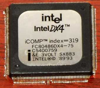Intel DX4 SX883 Mobil-CPU