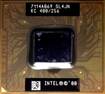 Intel Mobile Pentium III 400MHz CPU sSpec: SL4JN, BGA495