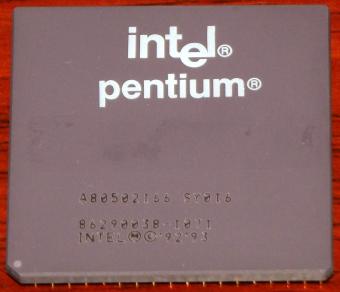 Intel Pentium 166MHz CPU sSpec: SY016