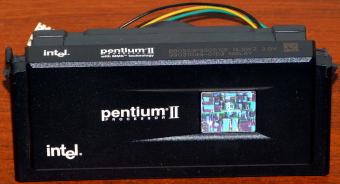 Intel Pentium II MMX 350MHz CPU sSpec: SL2WZ inkl. Hologram Lüfter