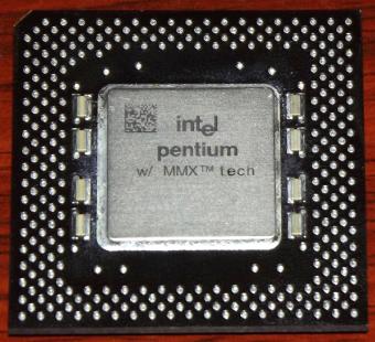Intel Pentium MMX 166MHz CPU sSpec: SL27H FV80503166