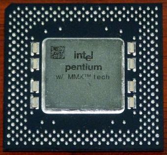 Intel Pentium MMX 166MHz CPU sSpec: SL27H FV80503166