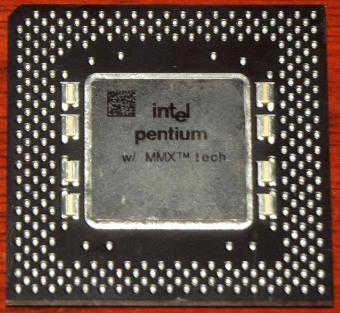 Intel Pentium MMX 200MHz CPU sSpec: SL27J FV80503200 1995