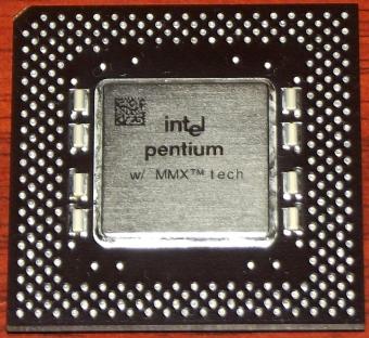 Intel Pentium MMX 233MHz CPU sSpec: SL27S PPGA FV80503233