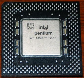 Intel Pentium MMX 233MHz CPU sSpec: SL27S